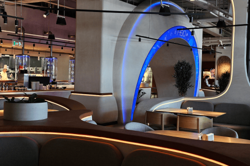 Проект для клиента НЕО, ресторан-музей, г. Москва от CorsaStyle